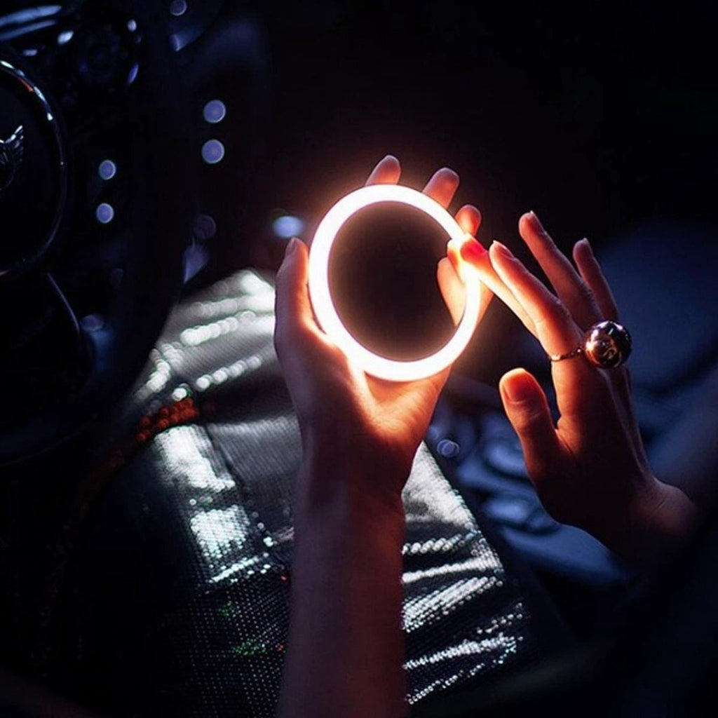 LED Mini Compact Mirror by Bowlift