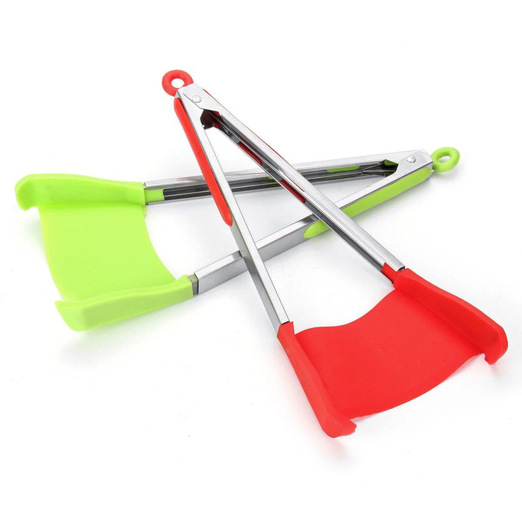 Spato - 2 in 1 Non-Stick Spatula-Tongs by Bowlift