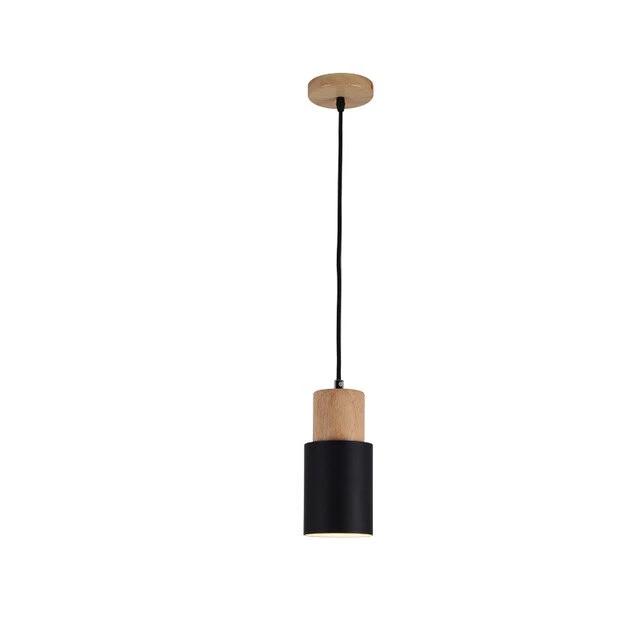 Designer Nordic Wood Base Pendant Lamp by BowLift