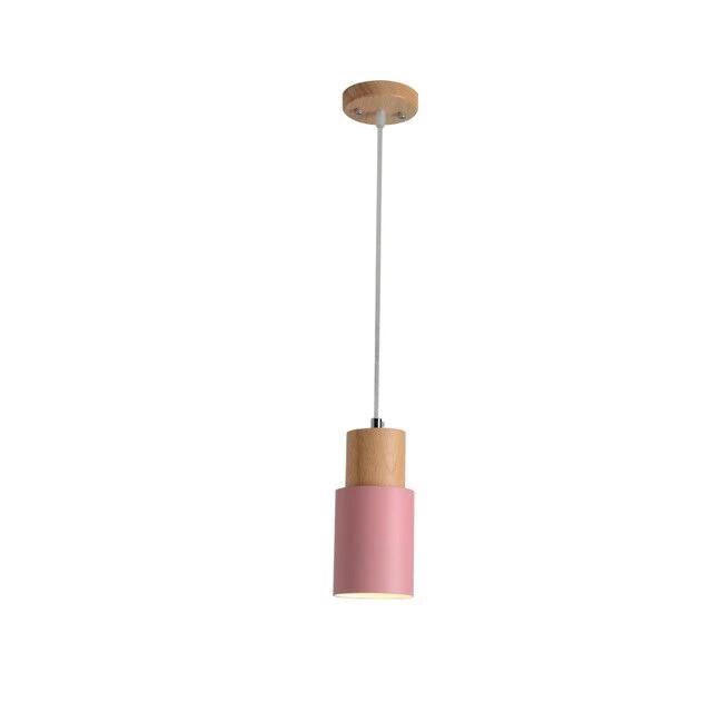 Designer Nordic Wood Base Pendant Lamp by BowLift