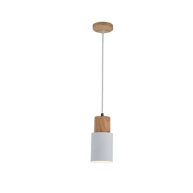 Designer Nordic Wood Base Pendant Lamp by BowLift