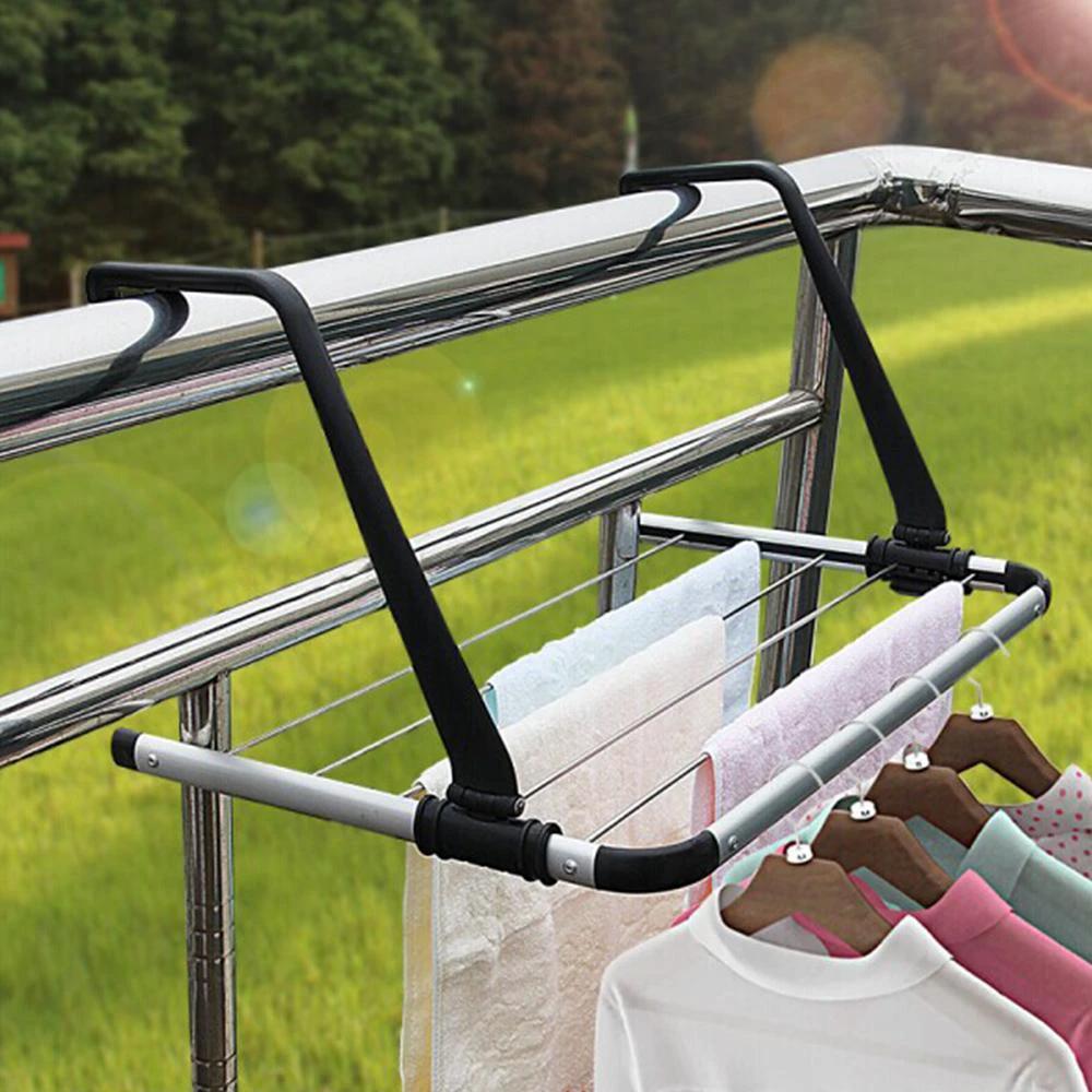Space Saving Balcony Clothes Line by Bowlift
