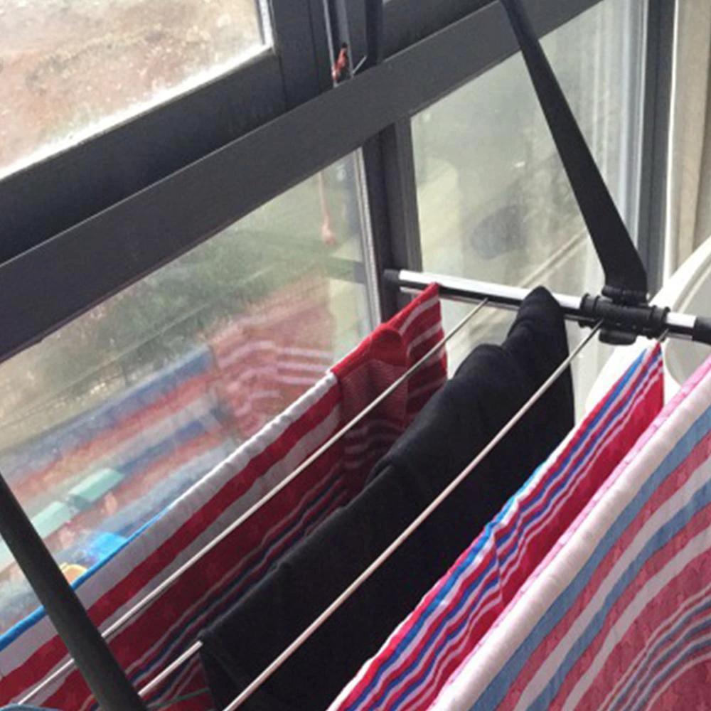 Space Saving Balcony Clothes Line by Bowlift