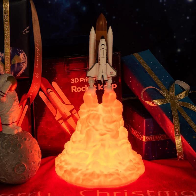 Rokit - 3D Space Shuttle Lamp by Bowlift
