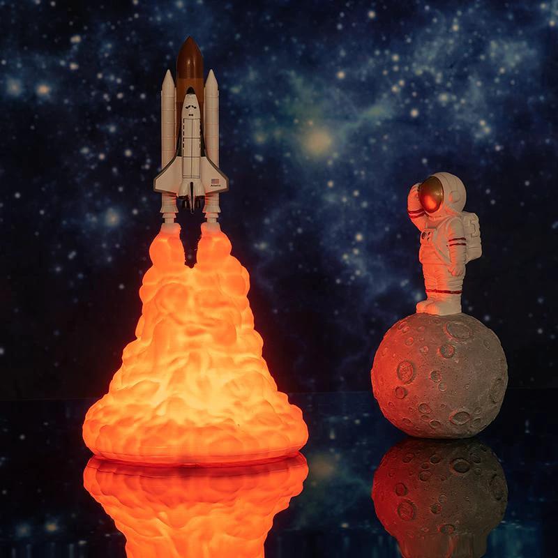 Rokit - 3D Space Shuttle Lamp by Bowlift