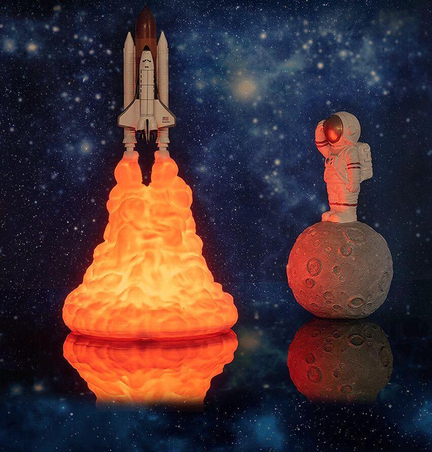 Rokit - 3D Space Shuttle Lamp by Bowlift