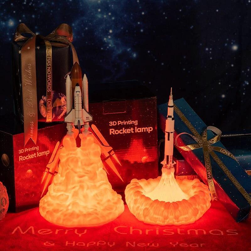 Rokit - 3D Space Shuttle Lamp by Bowlift