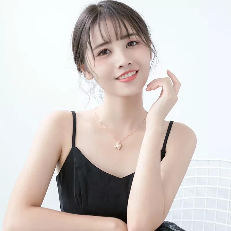 Love Letter Pendant Necklace by Bowlift