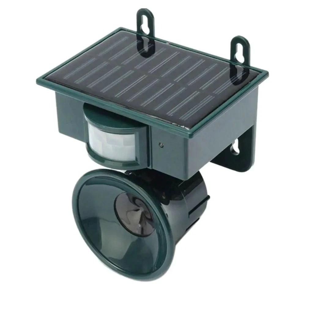 Bird deterrent and scarecrow with motion sensor for outdoor use by BowLift
