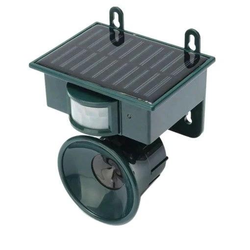 Bird deterrent and scarecrow with motion sensor for outdoor use by BowLift