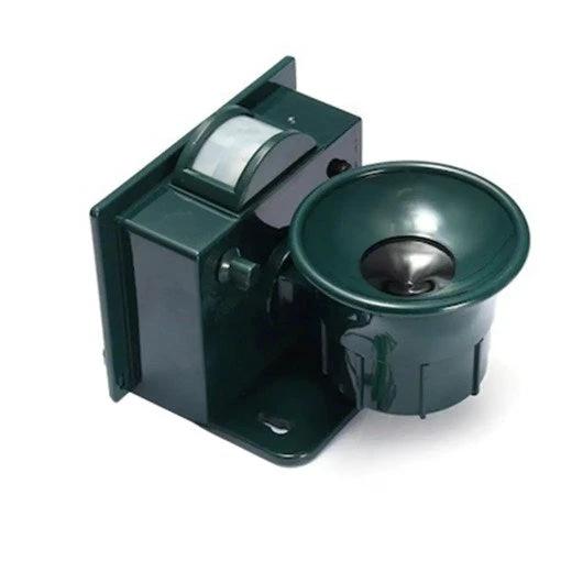 Bird deterrent and scarecrow with motion sensor for outdoor use by BowLift