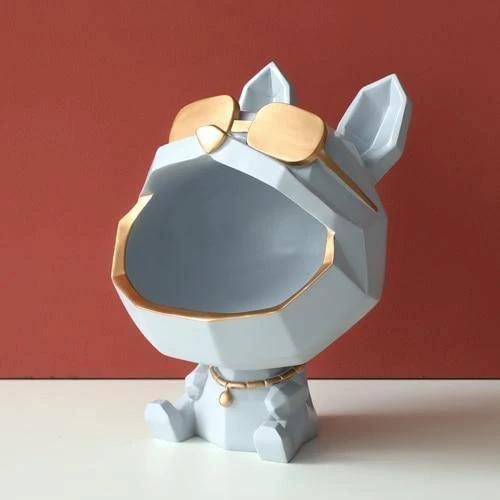 Decorative storage bowl - elegant solution for displaying dog figurines Bowlift by Bowlift