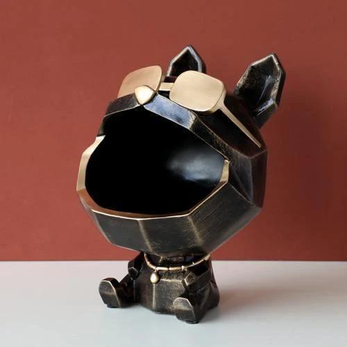 Decorative storage bowl - elegant solution for displaying dog figurines Bowlift by Bowlift