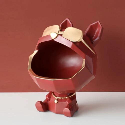 Decorative storage bowl - elegant solution for displaying dog figurines Bowlift by Bowlift