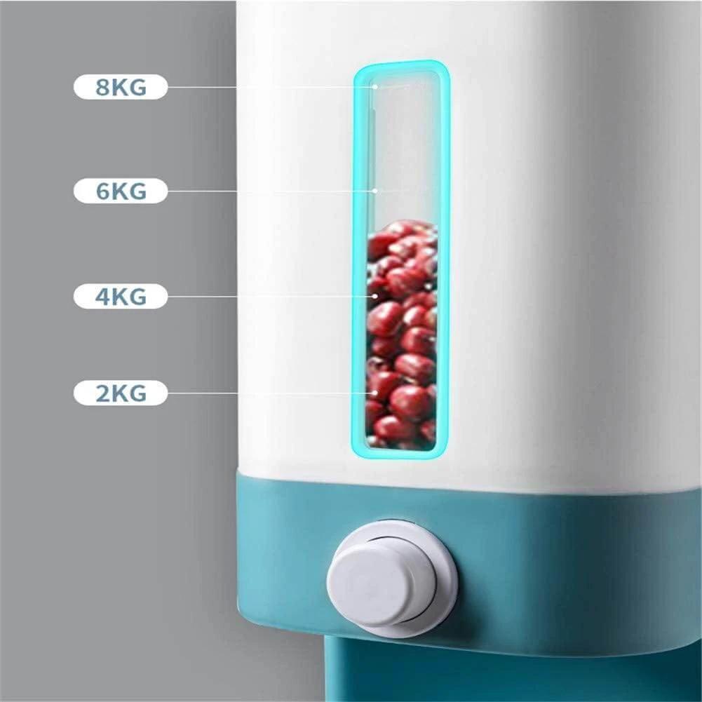 Pastel Moisture-Proof Grain Rice Dispenser by BowLift
