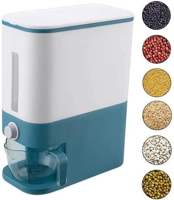 Pastel Moisture-Proof Grain Rice Dispenser by BowLift