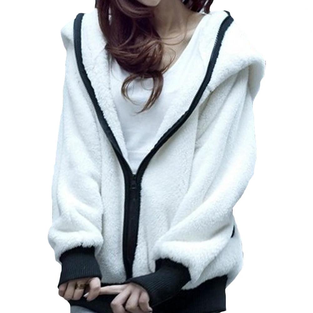 Fluffy Panda Hoodie by Bowlift