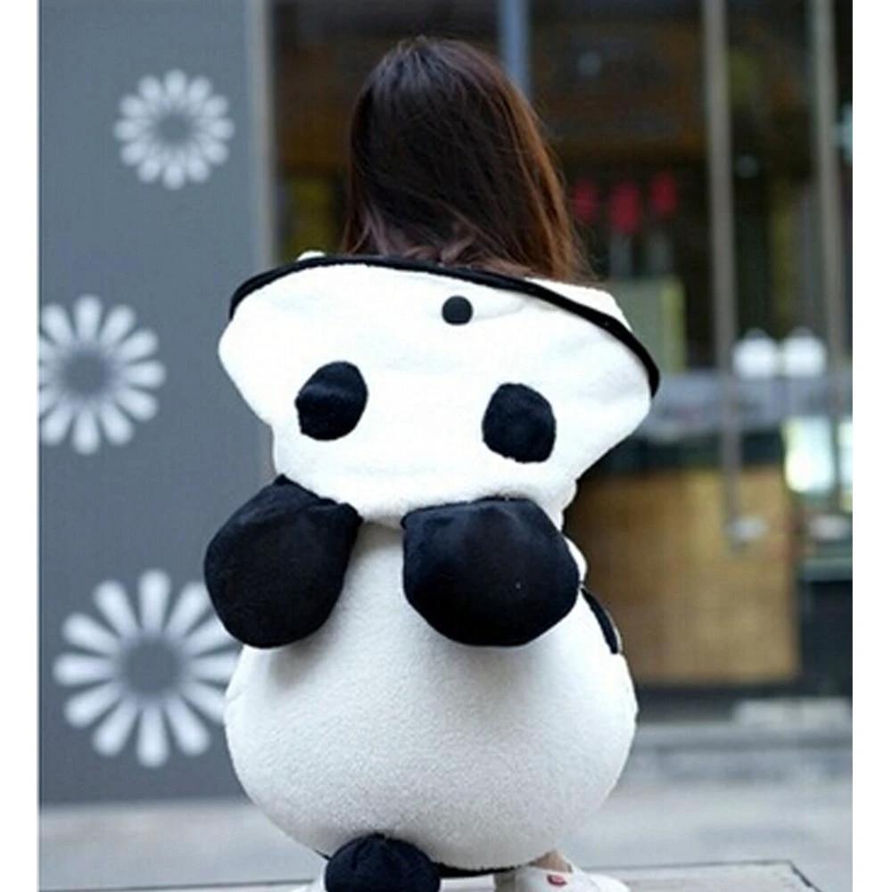 Fluffy Panda Hoodie by Bowlift