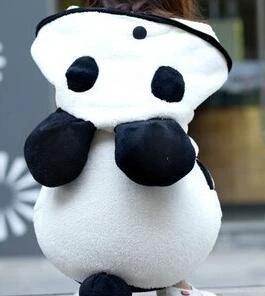 Fluffy Panda Hoodie by Bowlift