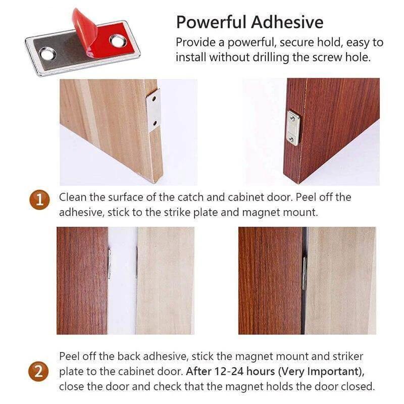 Magnetic Ultra Thin Cabinet Magnet by BowLift