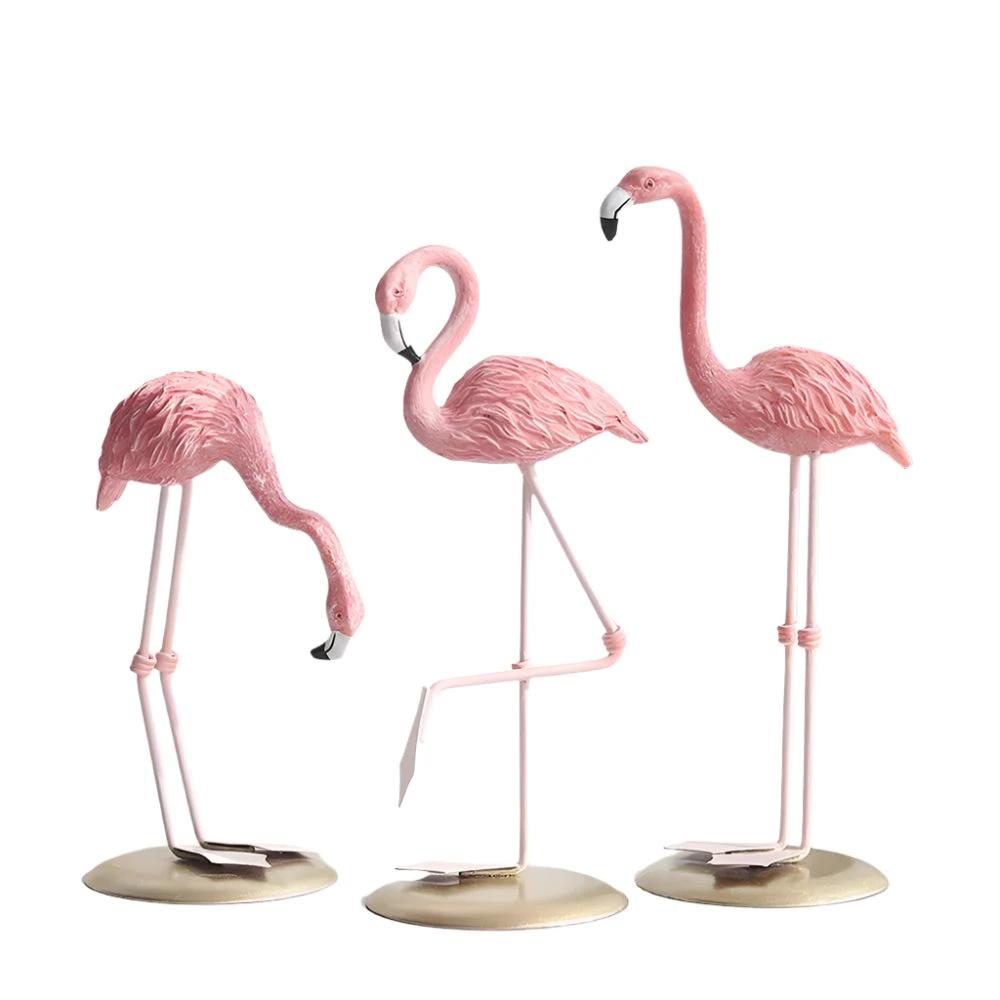 FlamingoGrace Elegant Flamingo Harbor Statue Bowlift by Bowlift