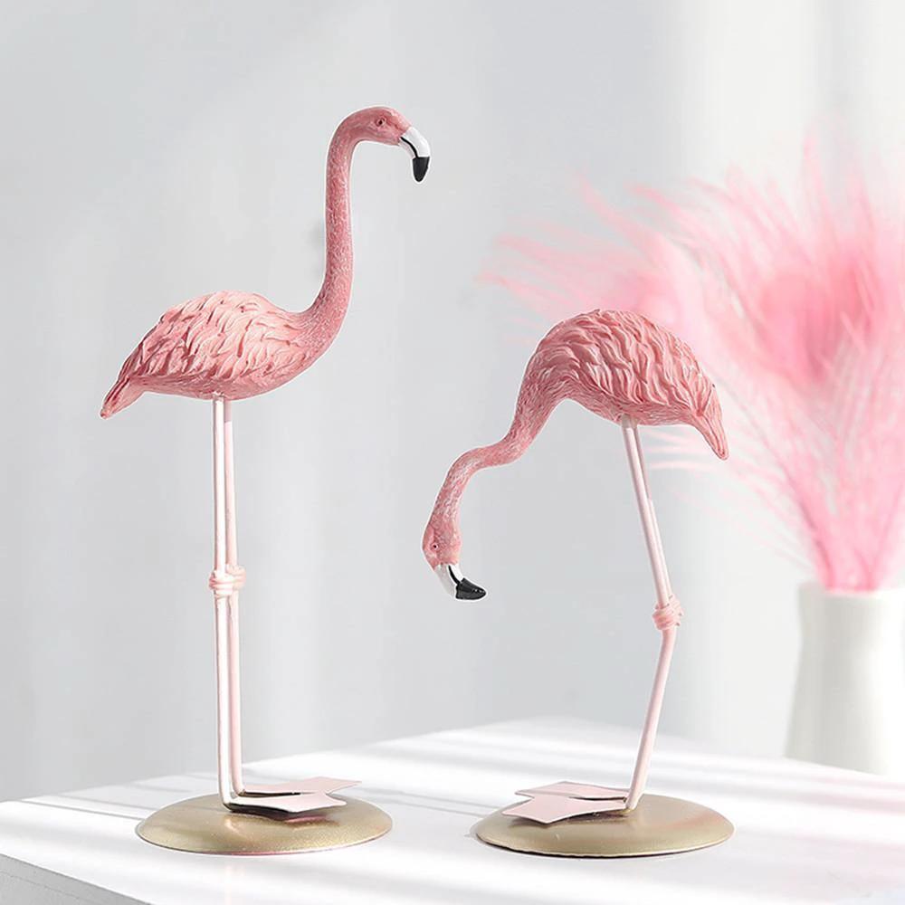 FlamingoGrace Elegant Flamingo Harbor Statue Bowlift by Bowlift