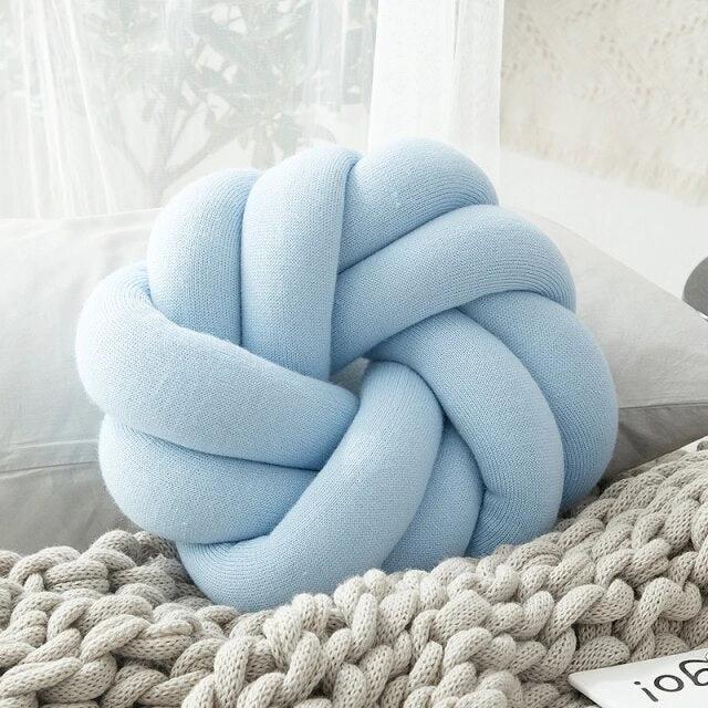 Knot Round Cushion by Bowlift