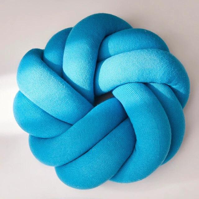 Knot Round Cushion by Bowlift