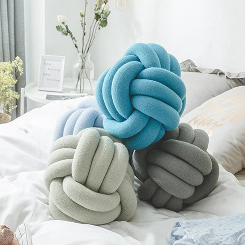 Knot Ball Cushion by Bowlift