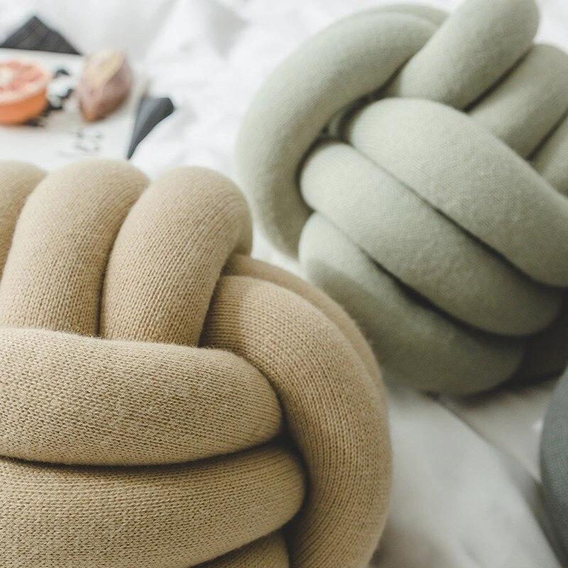 Knot Ball Cushion by Bowlift