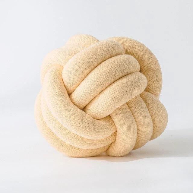 Knot Ball Cushion by Bowlift