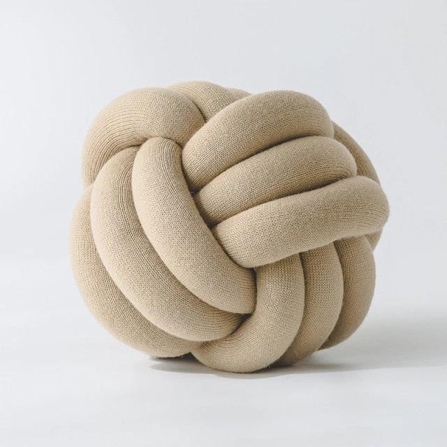 Knot Ball Cushion by Bowlift