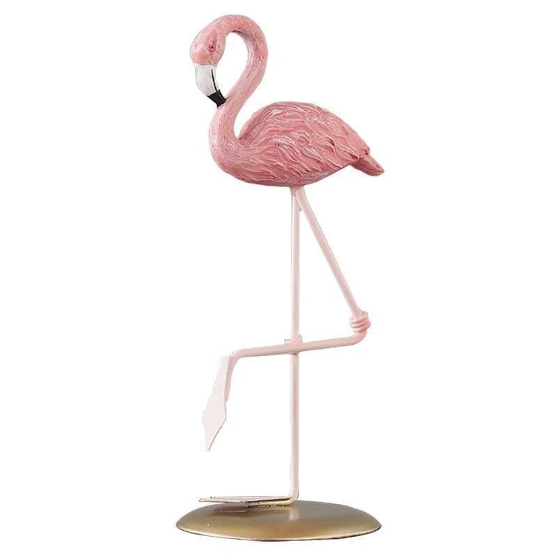 FlamingoGrace Elegant Flamingo Harbor Statue Bowlift by Bowlift