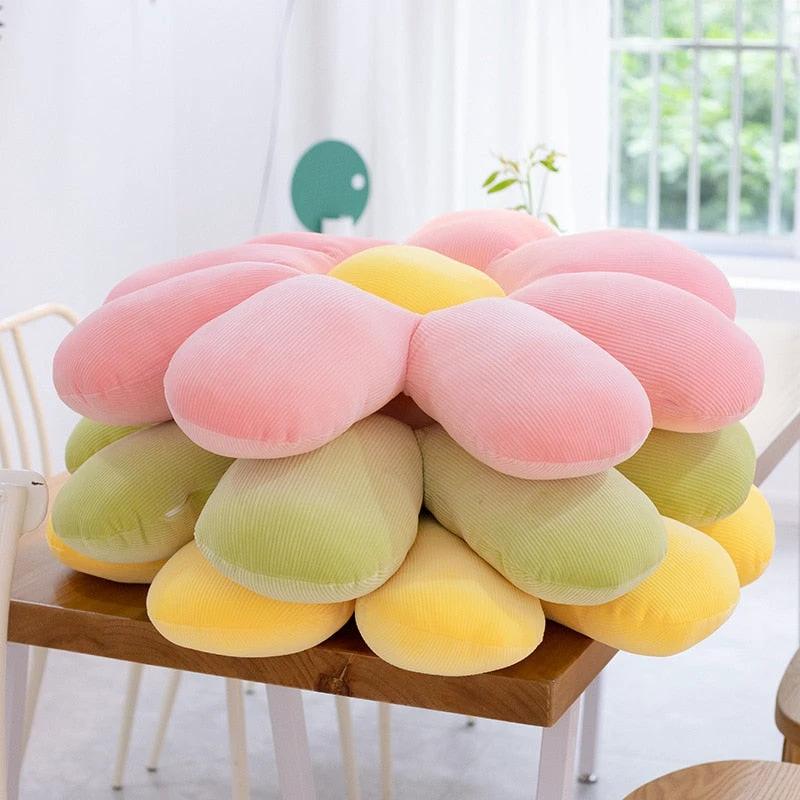 Fluffy Daisy Cushion by Bowlift