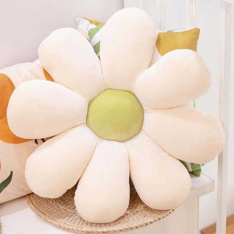 Fluffy Daisy Cushion by Bowlift