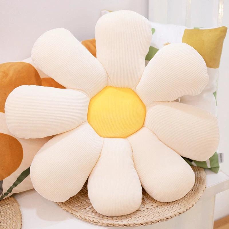 Fluffy Daisy Cushion by Bowlift