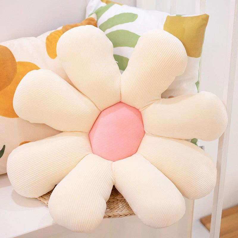 Fluffy Daisy Cushion by Bowlift
