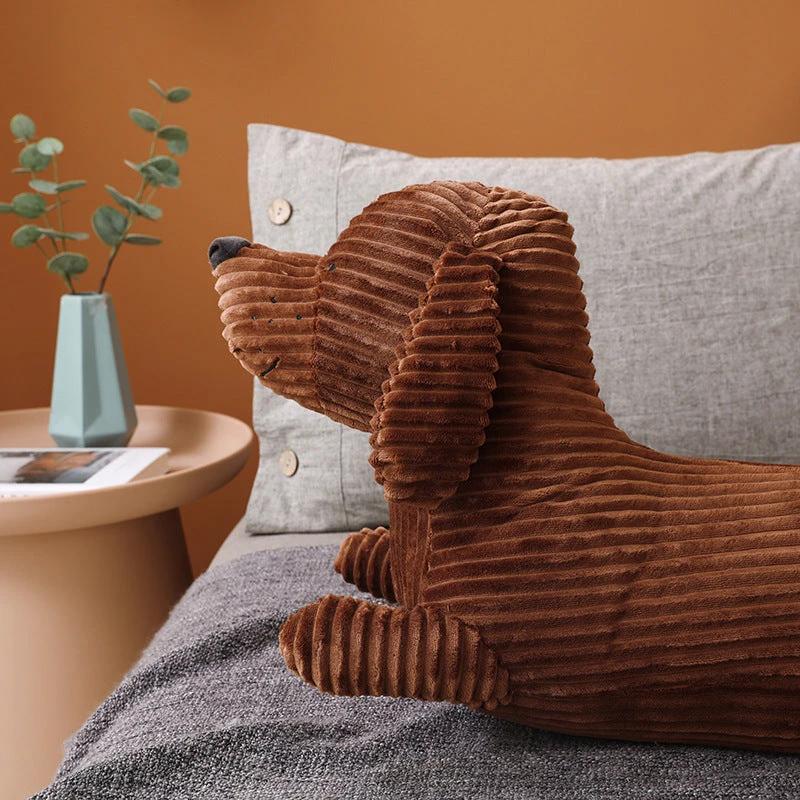 Dog & Fox Pillow by Bowlift