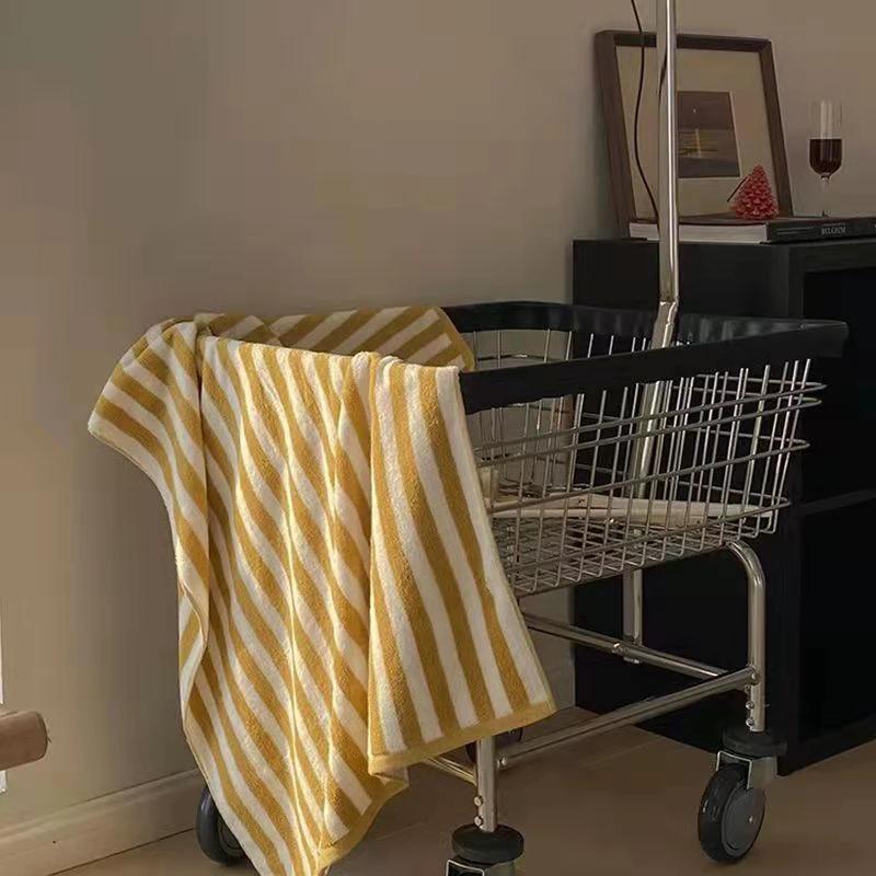 Colourful Checkerboard & Stripe Towels by Bowlift