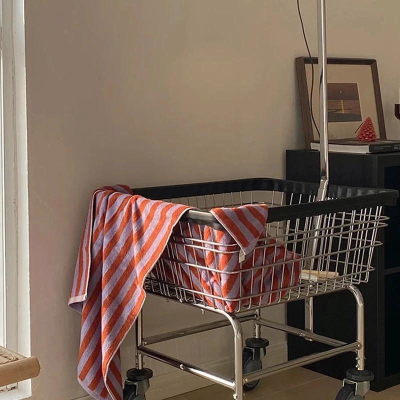 Colourful Checkerboard & Stripe Towels by Bowlift