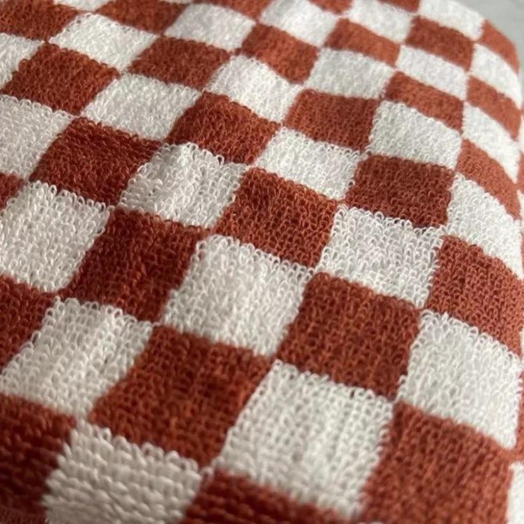 Colourful Checkerboard & Stripe Towels by Bowlift
