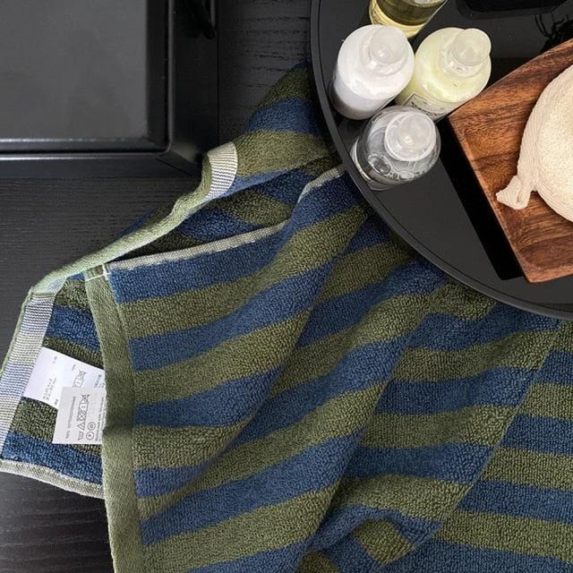 Colourful Checkerboard & Stripe Towels by Bowlift