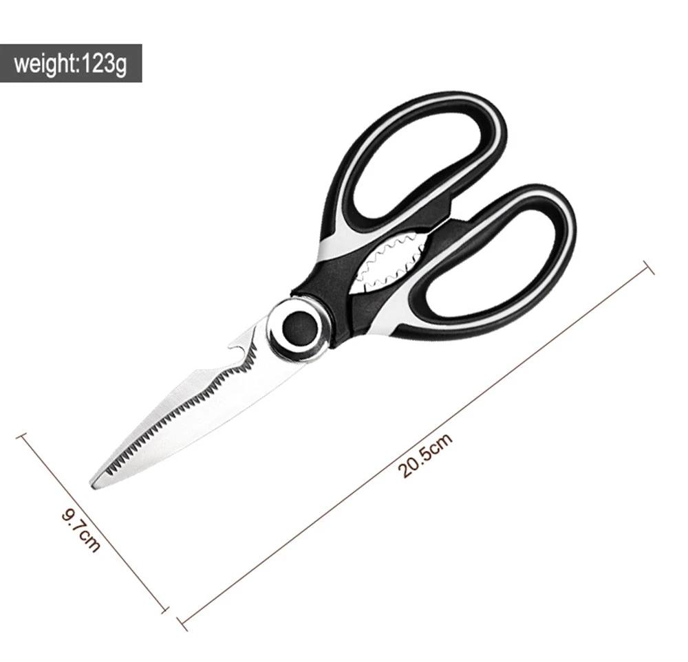 Multipurpose Kitchen Scissor with Bottle Opener by BowLift