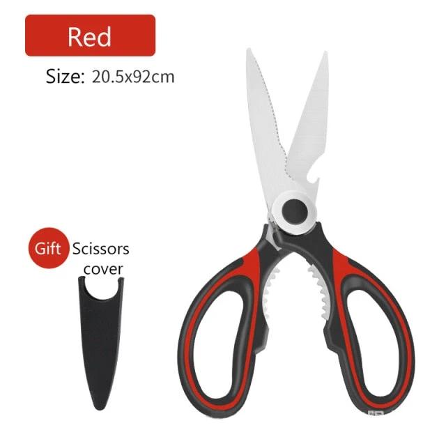 Multipurpose Kitchen Scissor with Bottle Opener by BowLift