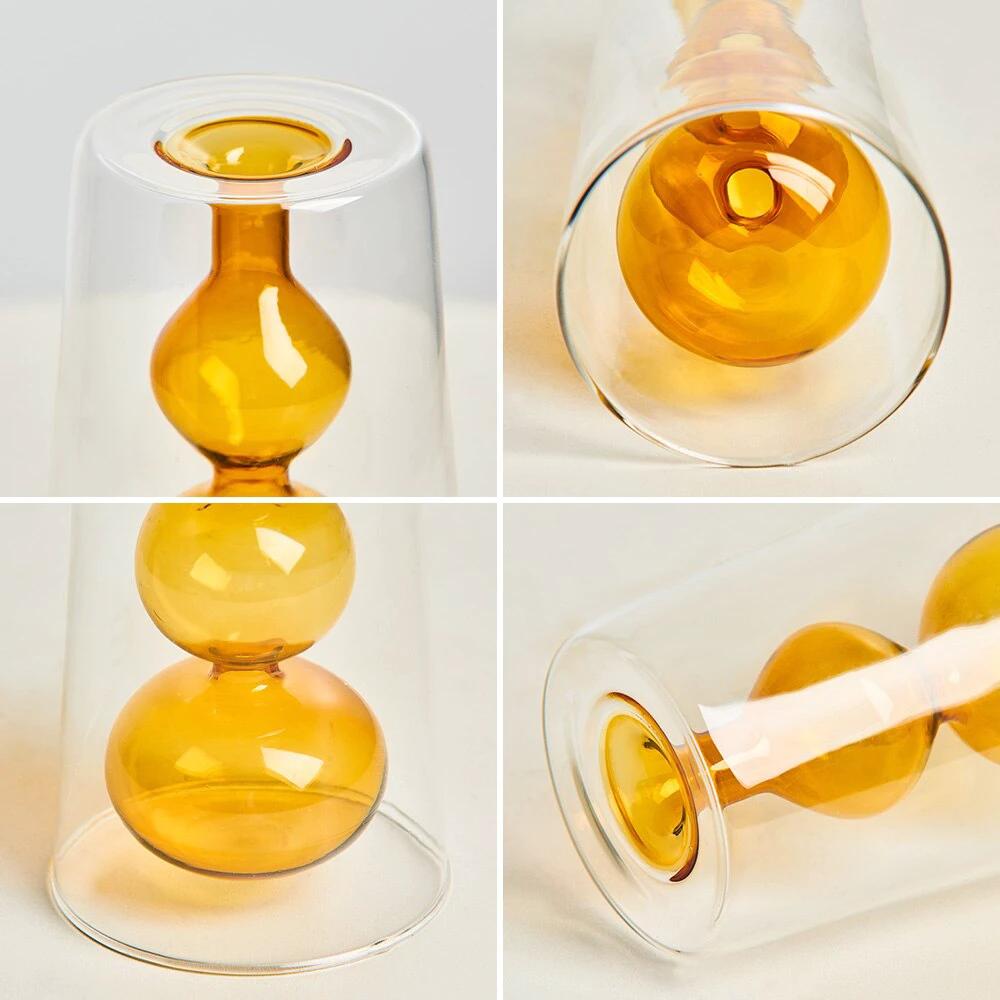Bubbly Glass Vases by Bowlift