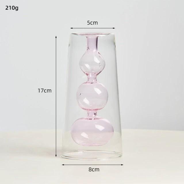 Bubbly Glass Vases by Bowlift