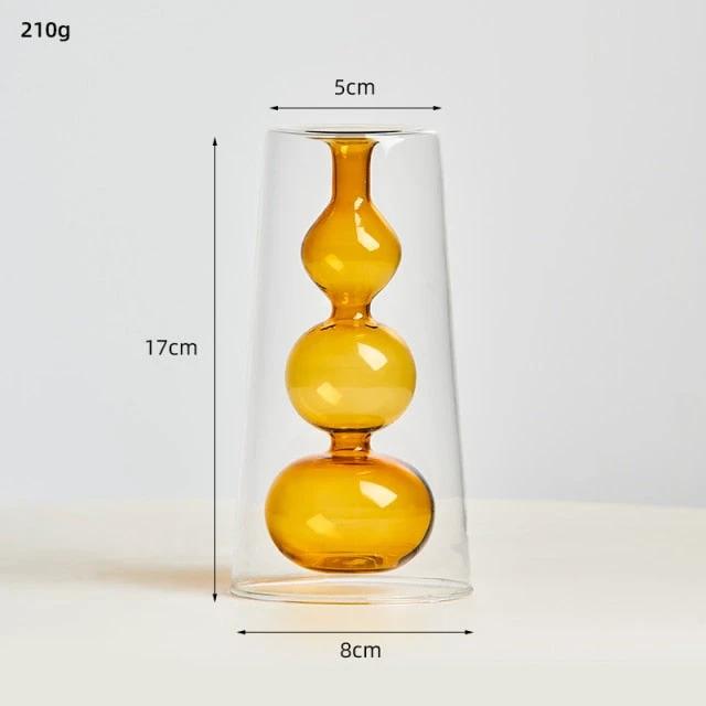 Bubbly Glass Vases by Bowlift