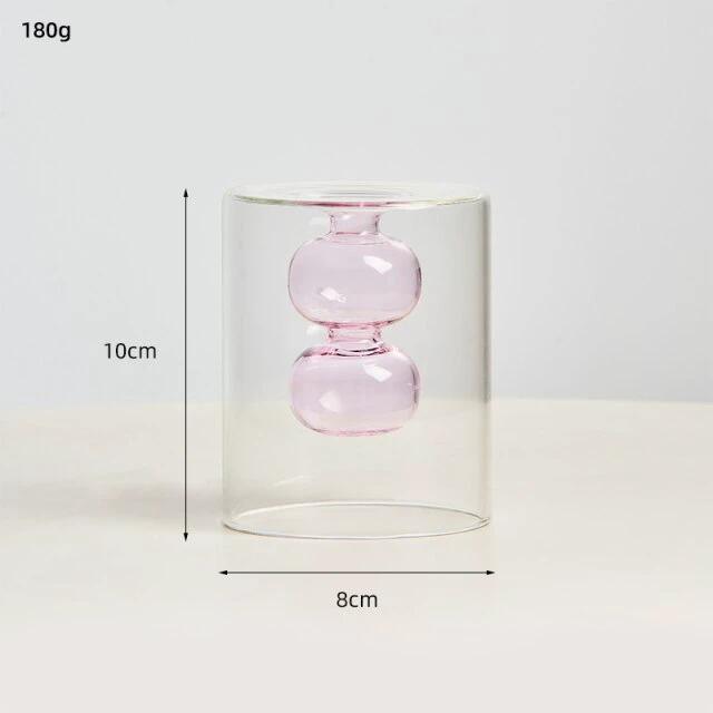 Bubbly Glass Vases by Bowlift