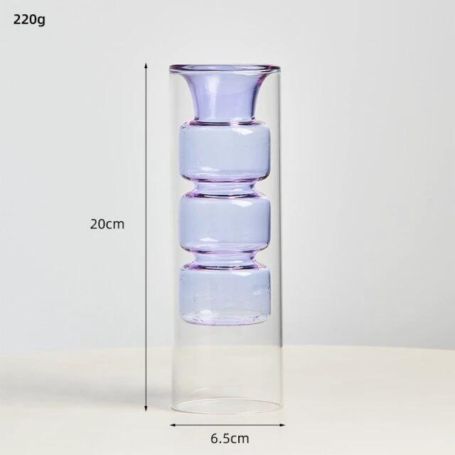 Bubbly Glass Vases by Bowlift