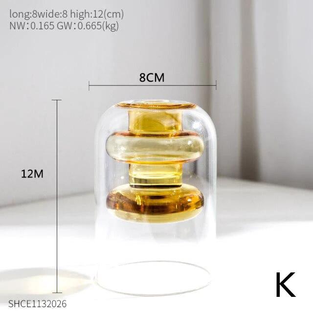 Bubbly Glass Vases by Bowlift
